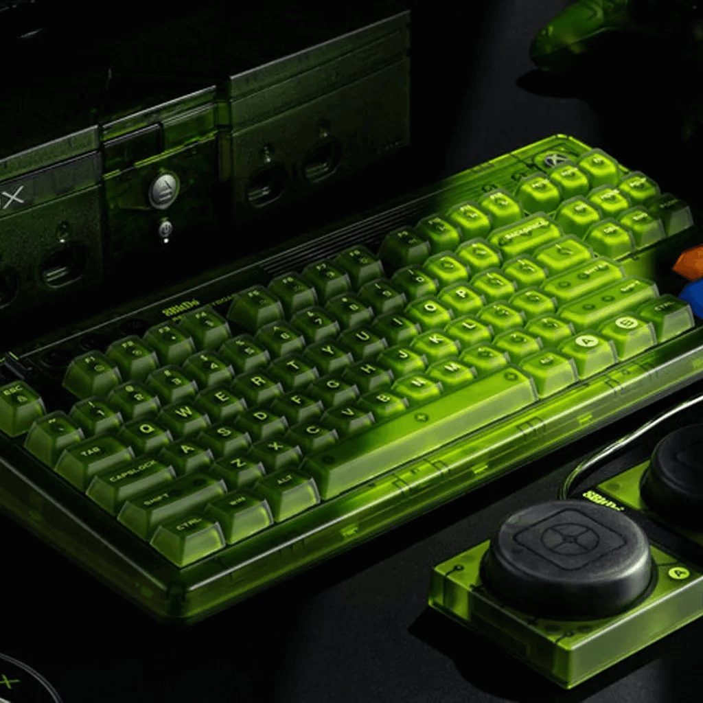 8BitDo presenta un nuevo teclado y mouse mecánicos inspirados en la Xbox original